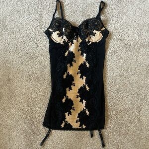 Victoria Secret Bustier and Garter
